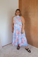 Load image into Gallery viewer, Isabella Dress - Lapis Floral
