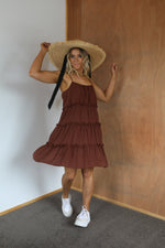 Load image into Gallery viewer, Ellie Dress - Chocolate
