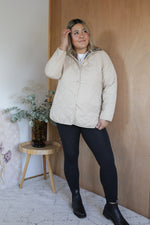 Load image into Gallery viewer, Quilted Jacket - Camel
