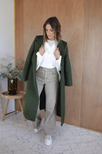 Load image into Gallery viewer, Long Coat - Khaki
