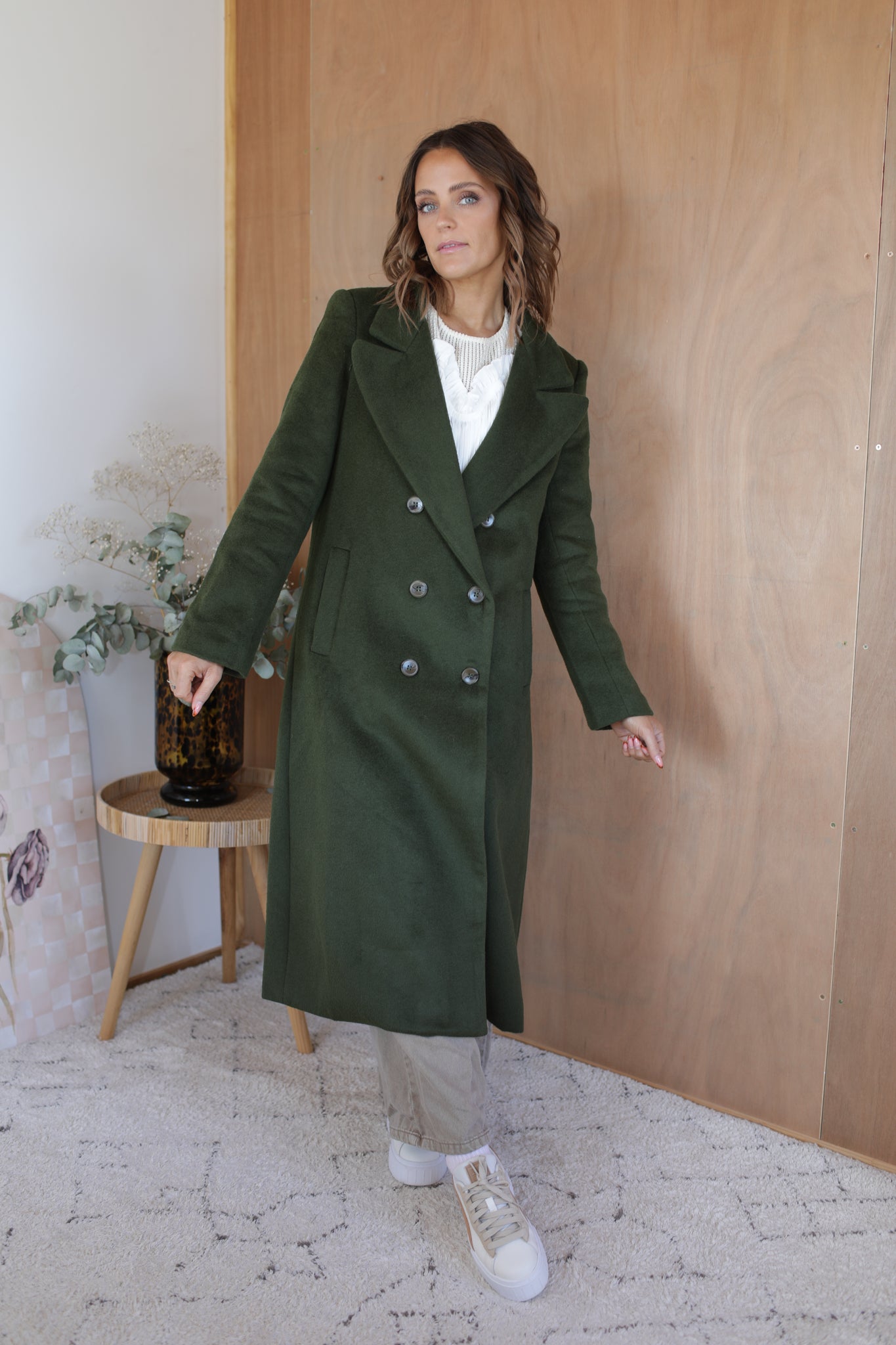 Long Coat - Khaki