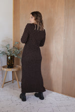 Load image into Gallery viewer, Lauren Dress - Brown Bubble
