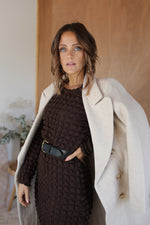 Load image into Gallery viewer, Lauren Dress - Brown Bubble
