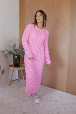 Load image into Gallery viewer, Lauren Dress - Baby Pink Bubble
