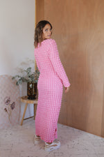 Load image into Gallery viewer, Lauren Dress - Baby Pink Bubble
