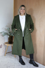 Load image into Gallery viewer, Long Coat - Khaki
