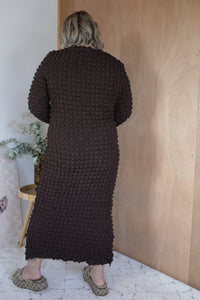 Lauren Dress - Brown Bubble