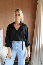 Load image into Gallery viewer, Finn Blouse - Black
